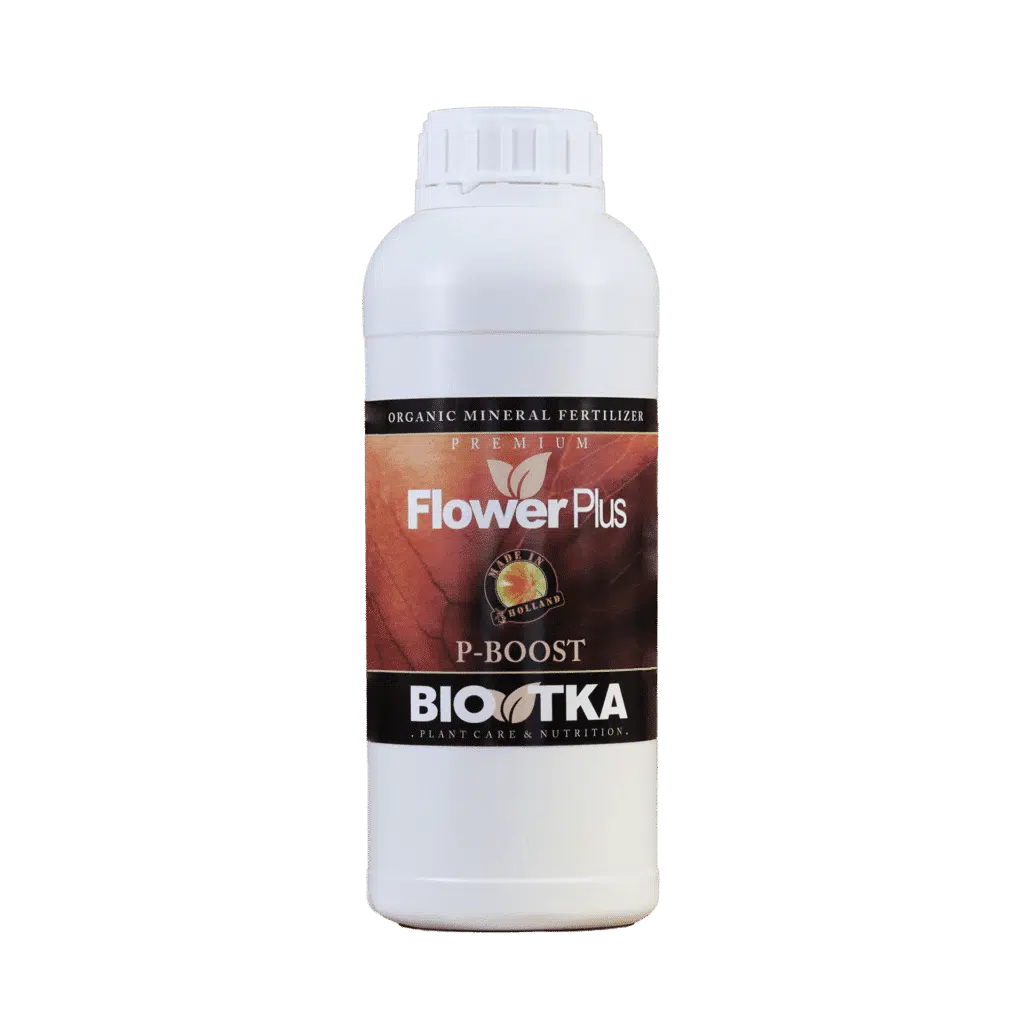 FLOWER PLUS| Blumenkraft | Zusatzstoffe | P-BOOST | BIOTKA® | Steigern Sie die Blütenproduktion 1L